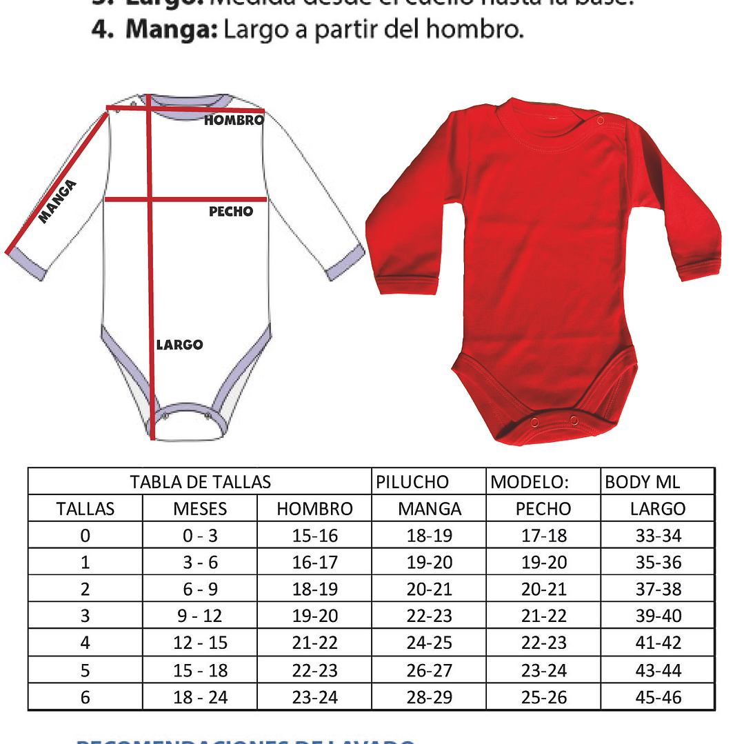 Pilucho - Body modelos Manga Larga de NAVIDAD 7