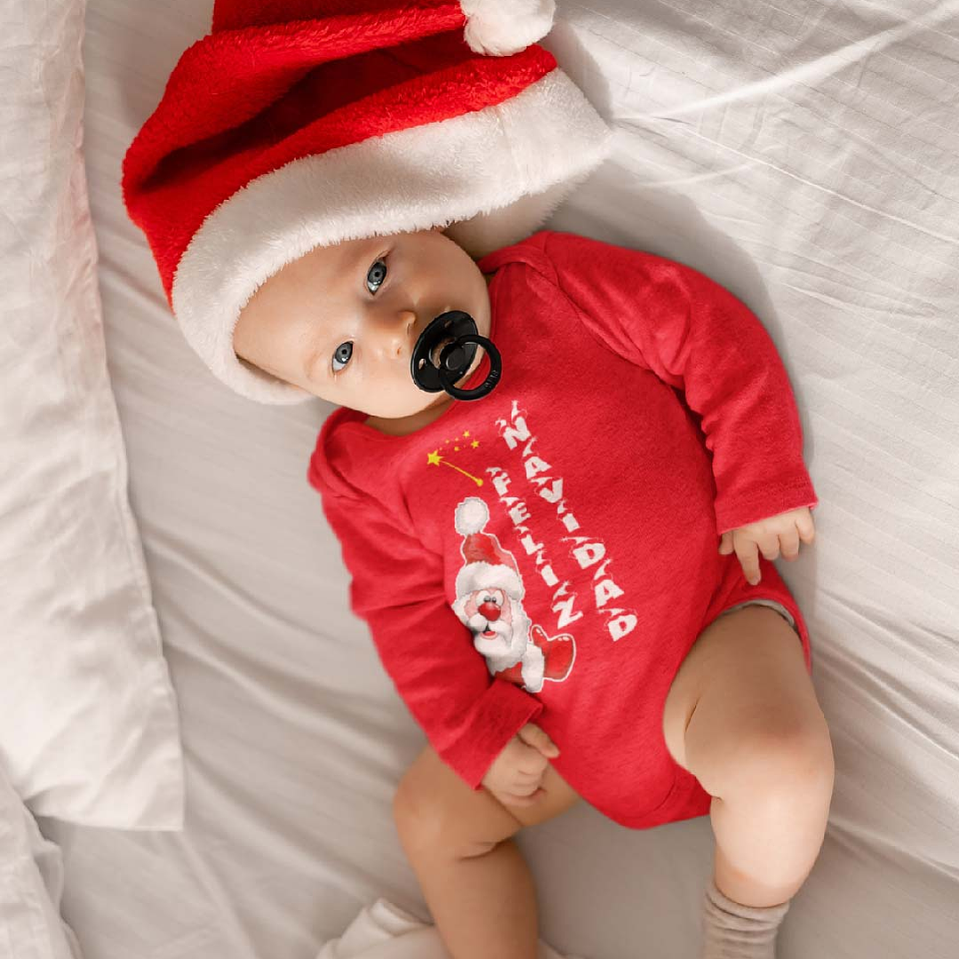 Pilucho - Body modelos Manga Larga de NAVIDAD 1