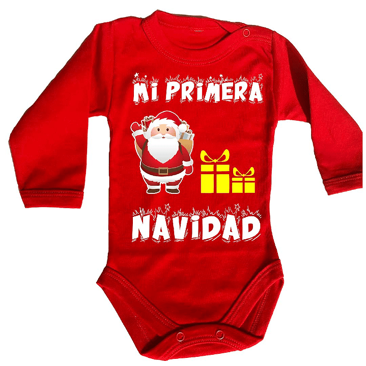 Pilucho - Body modelos Manga Larga de NAVIDAD 6