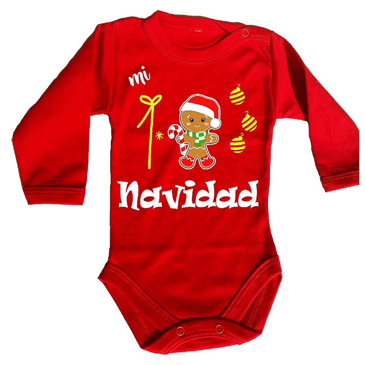 Pilucho - Body modelos Manga Larga de NAVIDAD 6
