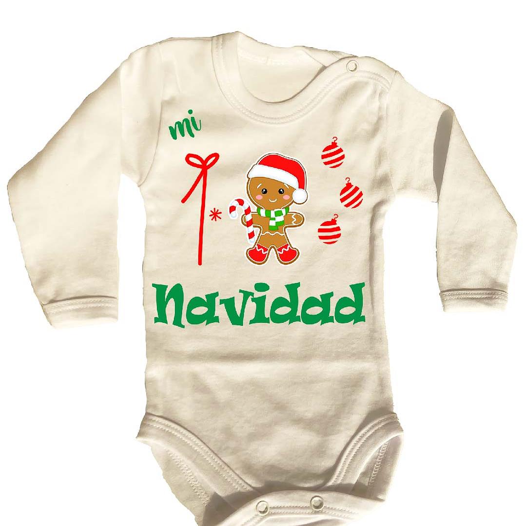 Pilucho - Body modelos Manga Larga de NAVIDAD 4