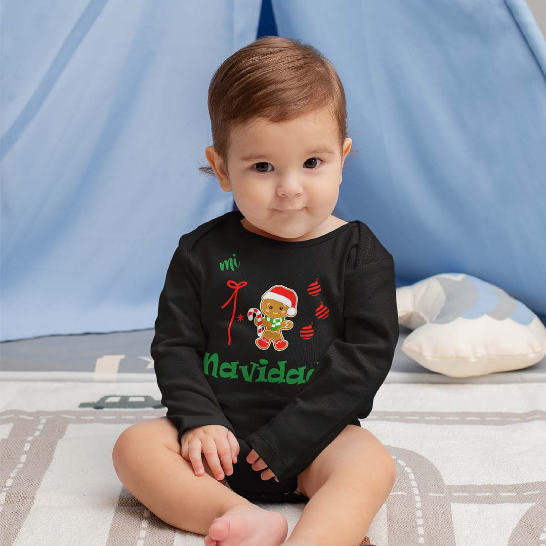 Pilucho - Body modelos Manga Larga de NAVIDAD 1