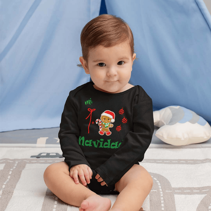 Pilucho - Body modelos Manga Larga de NAVIDAD 1