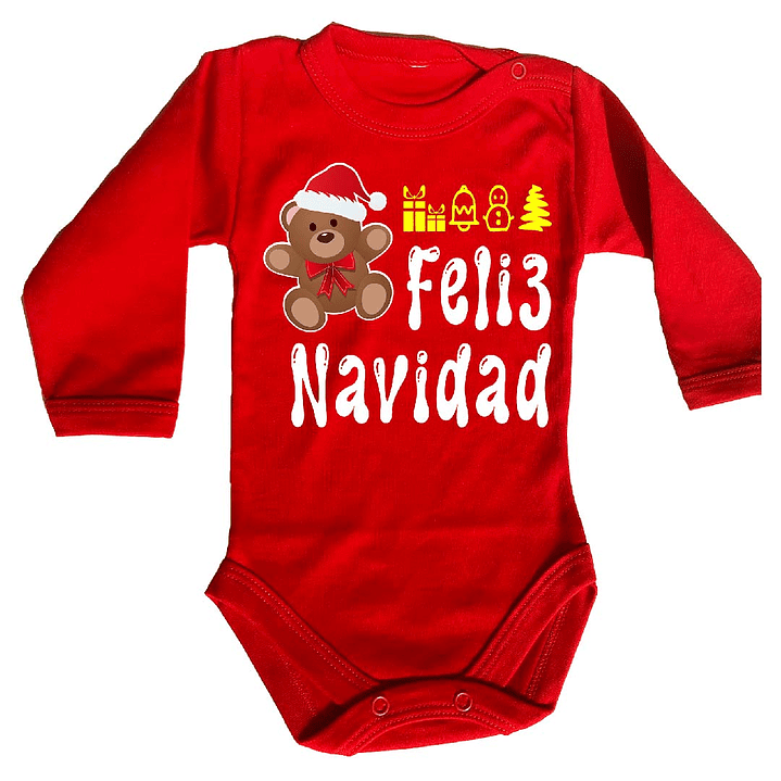 Pilucho - Body modelos Manga Larga de NAVIDAD 2