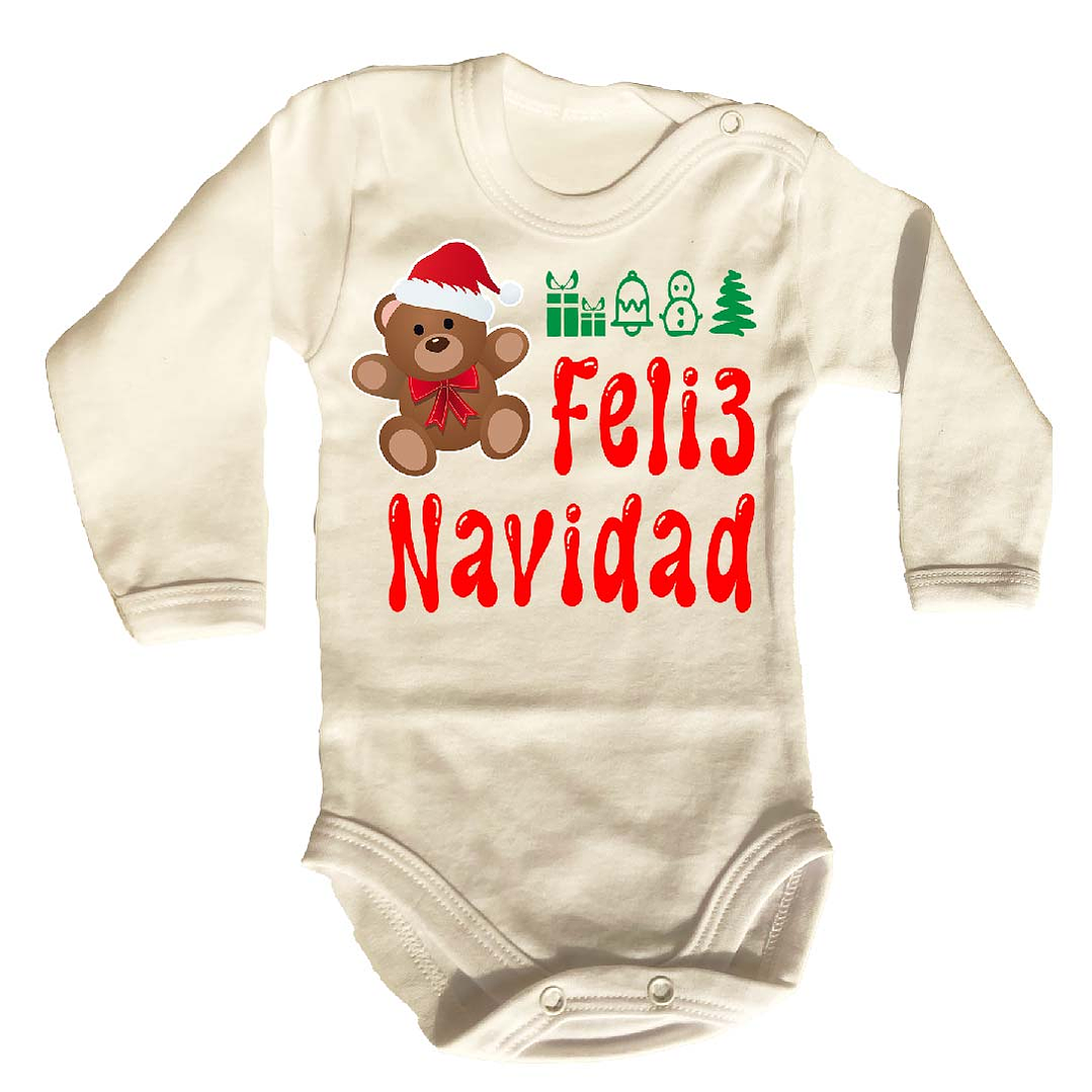 Pilucho - Body modelos Manga Larga de NAVIDAD 4