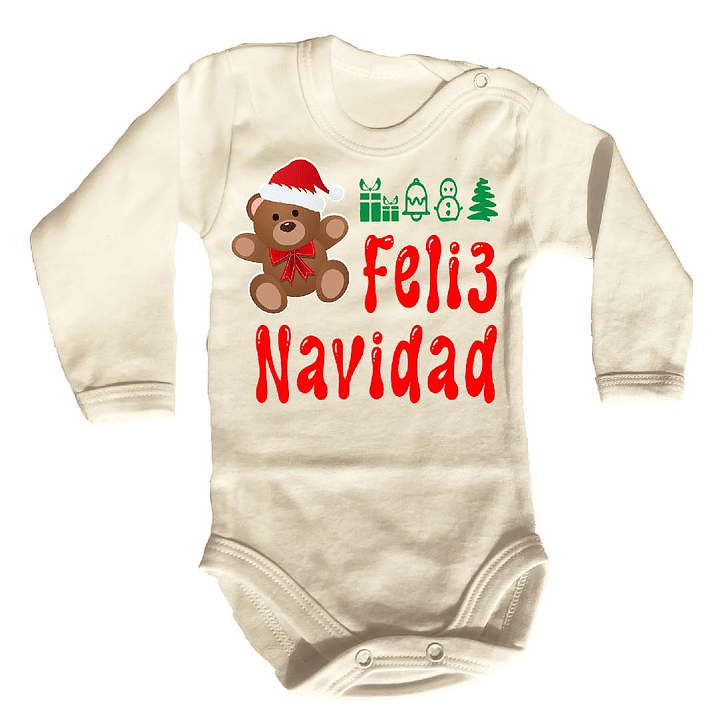 Pilucho - Body modelos Manga Larga de NAVIDAD 4