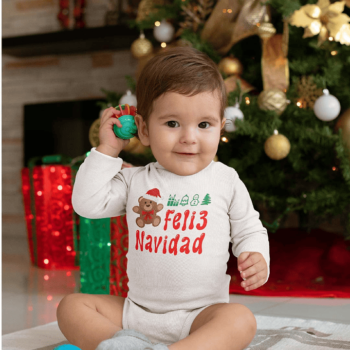 Pilucho - Body modelos Manga Larga de NAVIDAD 3
