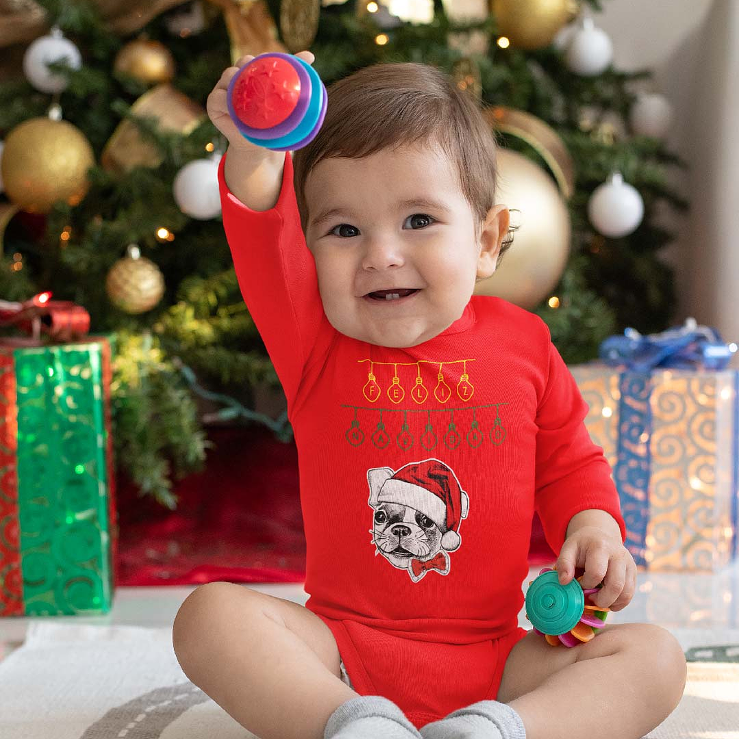 Pilucho - Body modelos Manga Larga de NAVIDAD 3