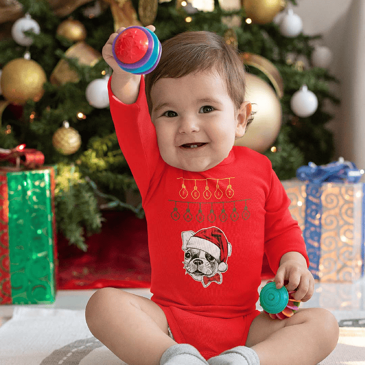 Pilucho - Body modelos Manga Larga de NAVIDAD 3