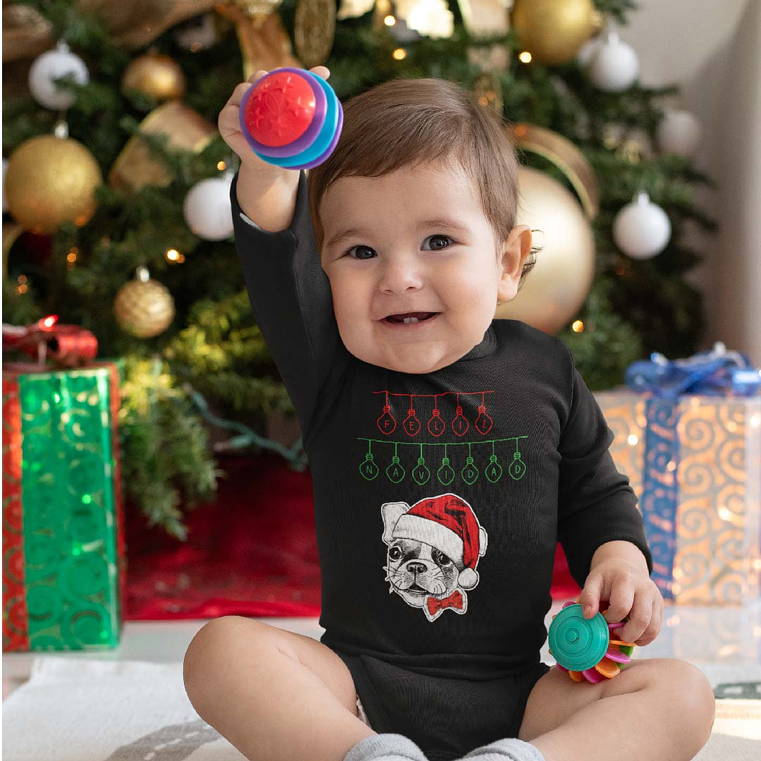 Pilucho - Body modelos Manga Larga de NAVIDAD 1
