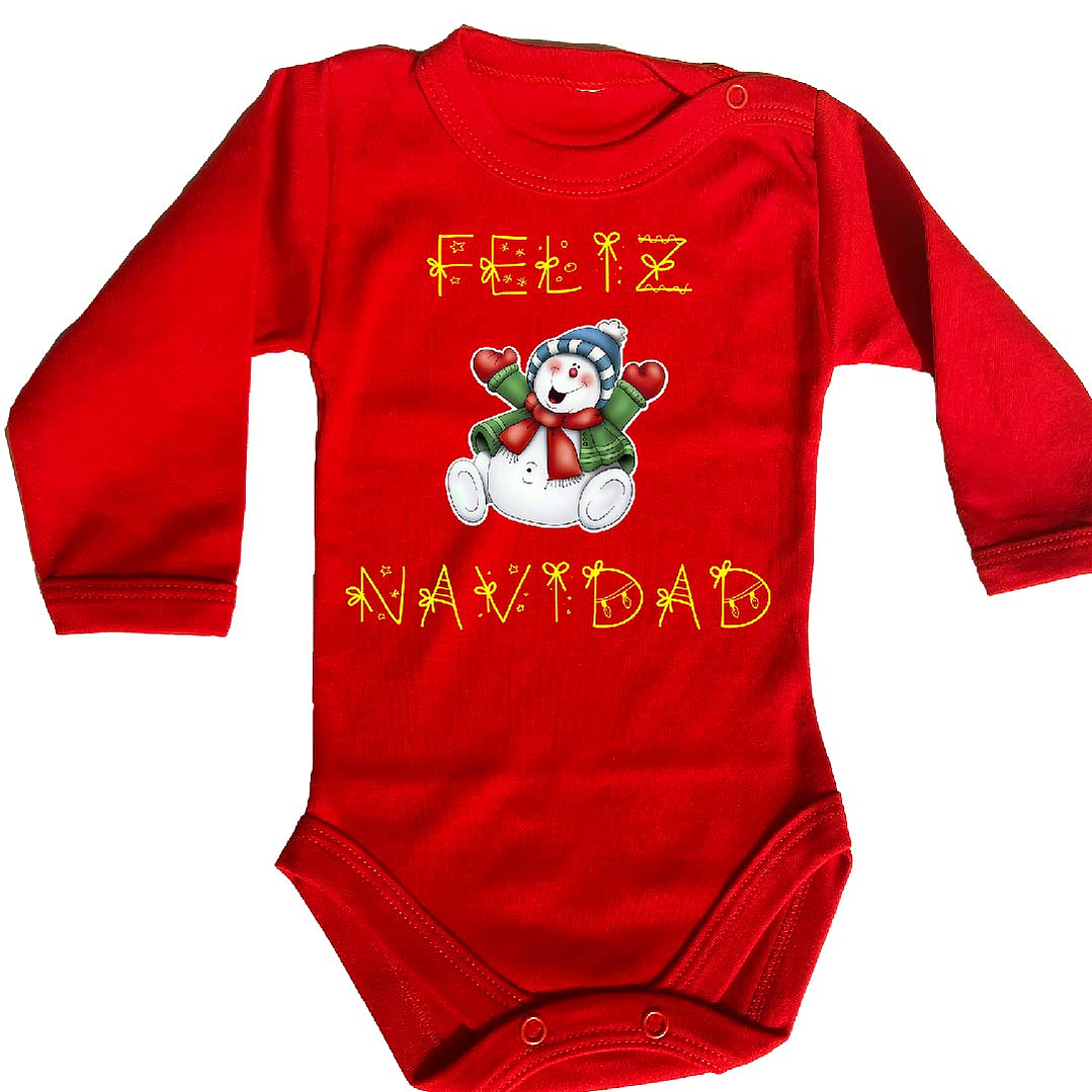 Pilucho - Body modelos Manga Larga de NAVIDAD 6