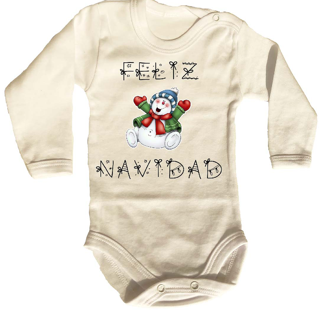 Pilucho - Body modelos Manga Larga de NAVIDAD 2