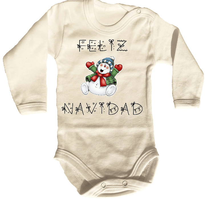 Pilucho - Body modelos Manga Larga de NAVIDAD 2