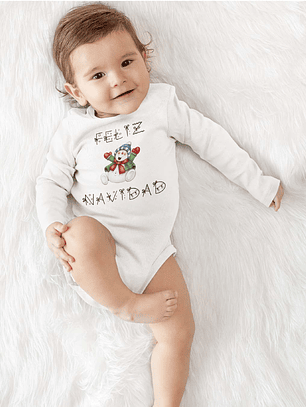 Pilucho - Body modelos Manga Larga de NAVIDAD
