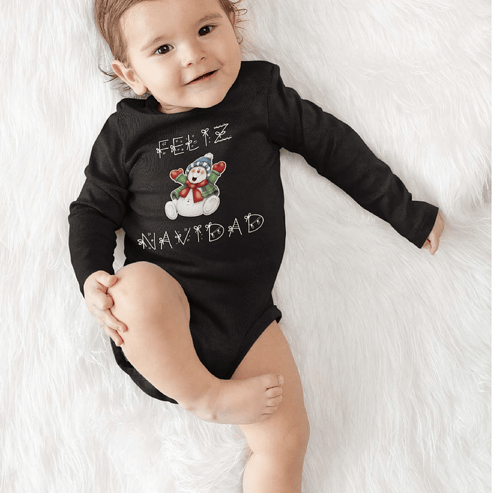 Pilucho - Body modelos Manga Larga de NAVIDAD 3