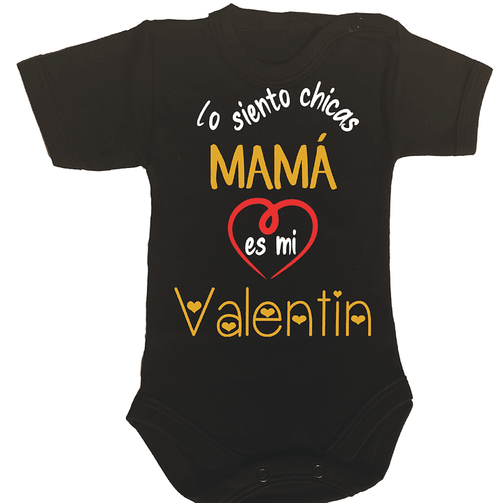 Body - Pilucho Manga Corta Dia de los Enamorados - San Valentín 2