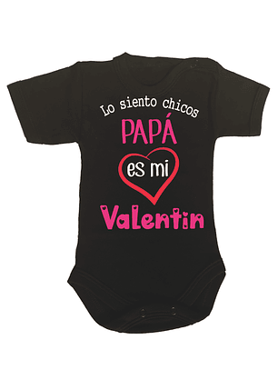 Body - Pilucho Manga Corta Dia de los Enamorados - San Valentín