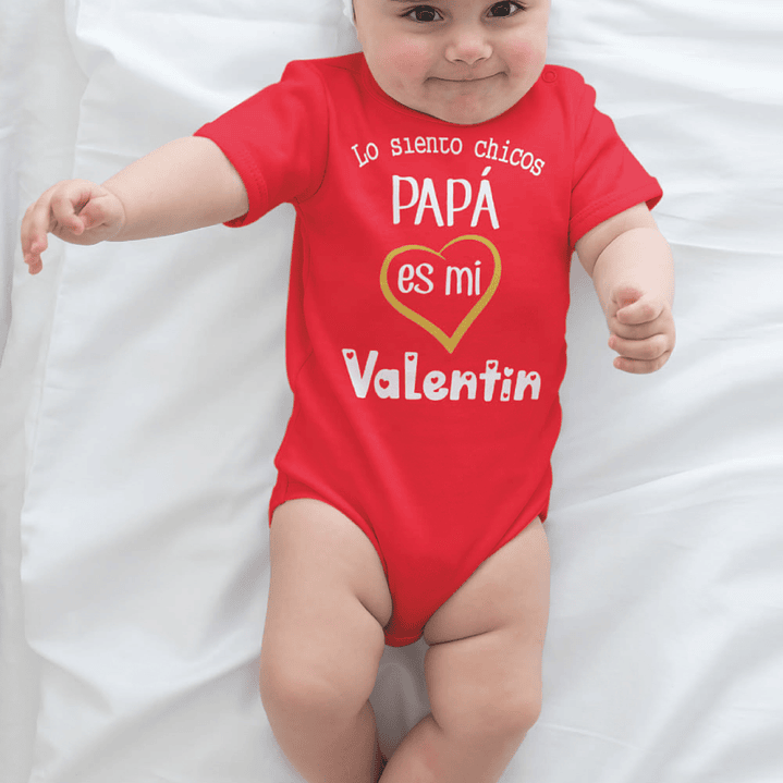 Body - Pilucho Manga Corta Dia de los Enamorados - San Valentín 3