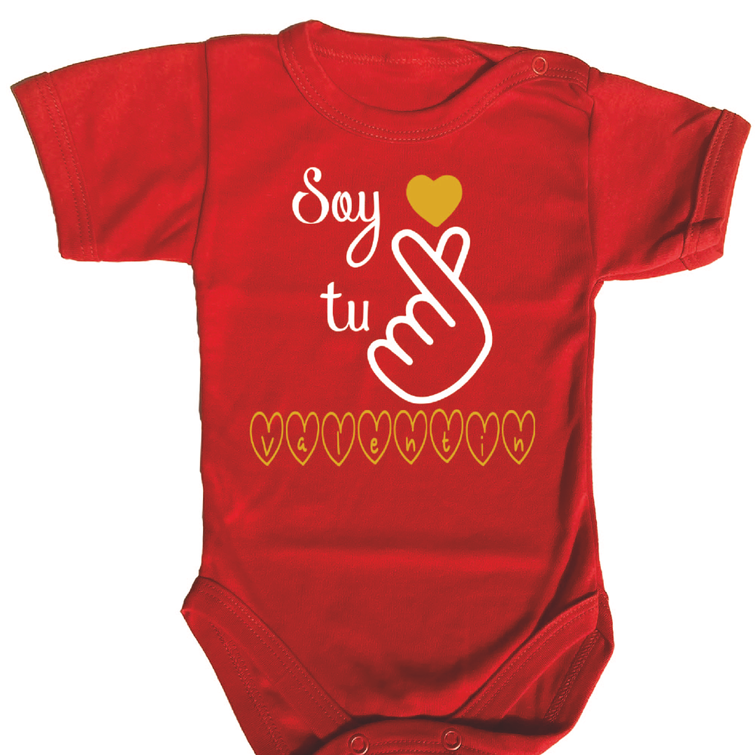 Body - Pilucho Manga Corta Dia de los Enamorados - San Valentín 6