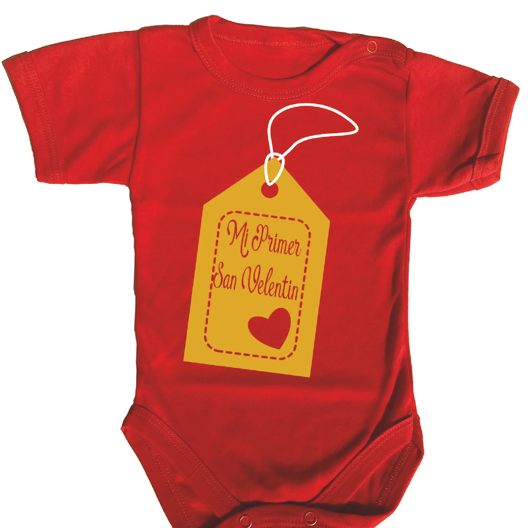 Body - Pilucho Manga Corta Dia de los Enamorados - San Valentín 6
