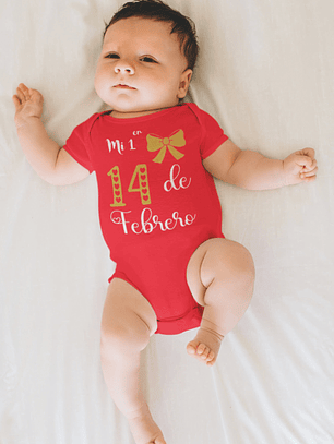 Body - Pilucho Manga Corta Dia de los Enamorados - San Valentín