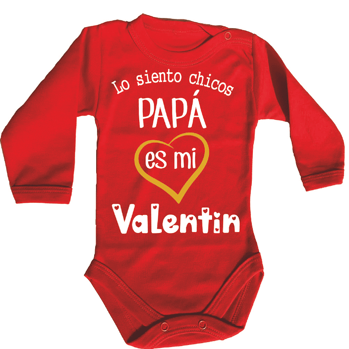 Body - Pilucho Manga Larga Dia de los Enamorados - San Valentín 4