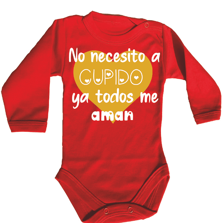 Body - Pilucho Manga Larga Dia de los Enamorados - San Valentín 2