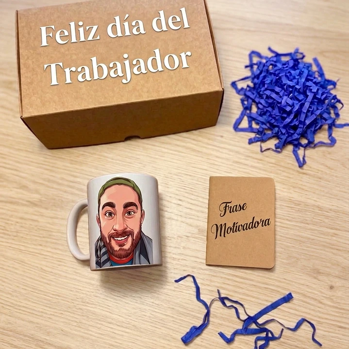 Tazas Blancas Día del Trabajador Pack 1 1