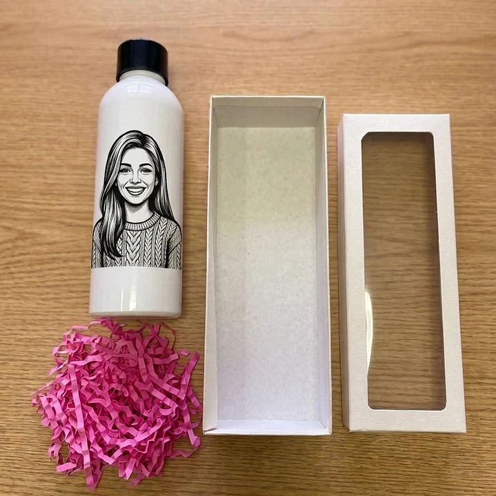 Botella Sport Personalizada Blanca - Día del Trabajador Pack 2 2