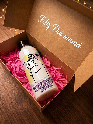 Botella Sport Personalizada Blanca - Día de las Madres