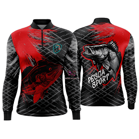 Arte Vetor Camisa Pesca-Mod-0193