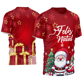 Arte estampa camisa Natal Mod-43