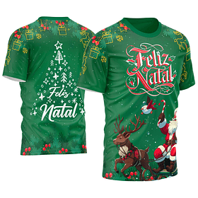 Arte estampa camisa Natal Mod-48