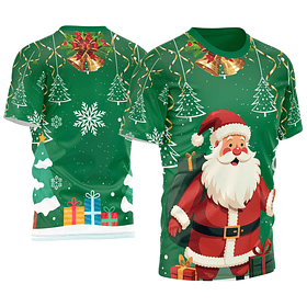 Arte estampa camisa Natal Mod-50