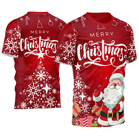 Arte estampa camisa Natal Mod-51