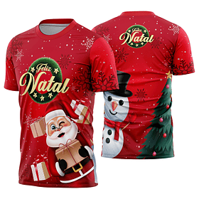Arte estampa camisa Natal Mod-54