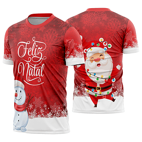 Arte estampa camisa Natal Mod-57