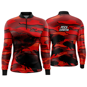 Arte estampa camisa Pesca-Mod-0229