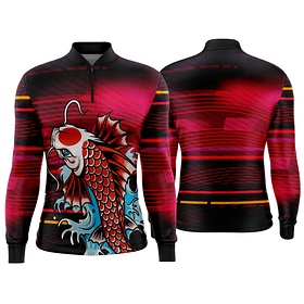 Arte estampa camisa Pesca-Mod-0242