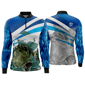 Arte estampa camisa Pesca-Mod-0243