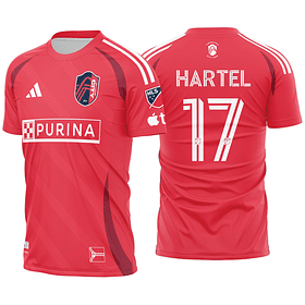 Arte vetor camisa St. Louis City Local 2025