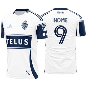 Arte vetor camisa Vancouver Whitecaps Local 2025