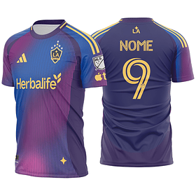 Arte vetor camisa LA Galaxy Visita 2025