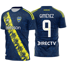 Arte Vetor Camisa Boca Juniors Concept 2025