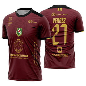 Arte Vetor Camisa Mushuc Runa Local 2024