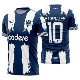Arte Vetor Camisa Monterrey CWC Local 2025