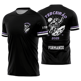 Arte vetor camisa Terceirão Astronauta Mod-222