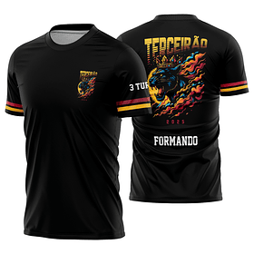 Arte vetor camisa Terceirão Pantera Mod-229