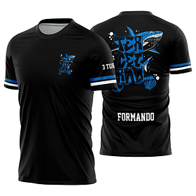 Arte vetor camisa Terceirão Tubarão Mod-255