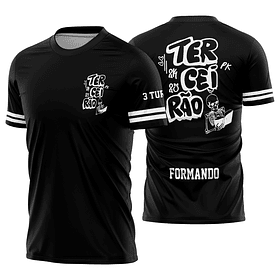 Arte Vetor Camisa Terceirão Esqueleto Mod-257